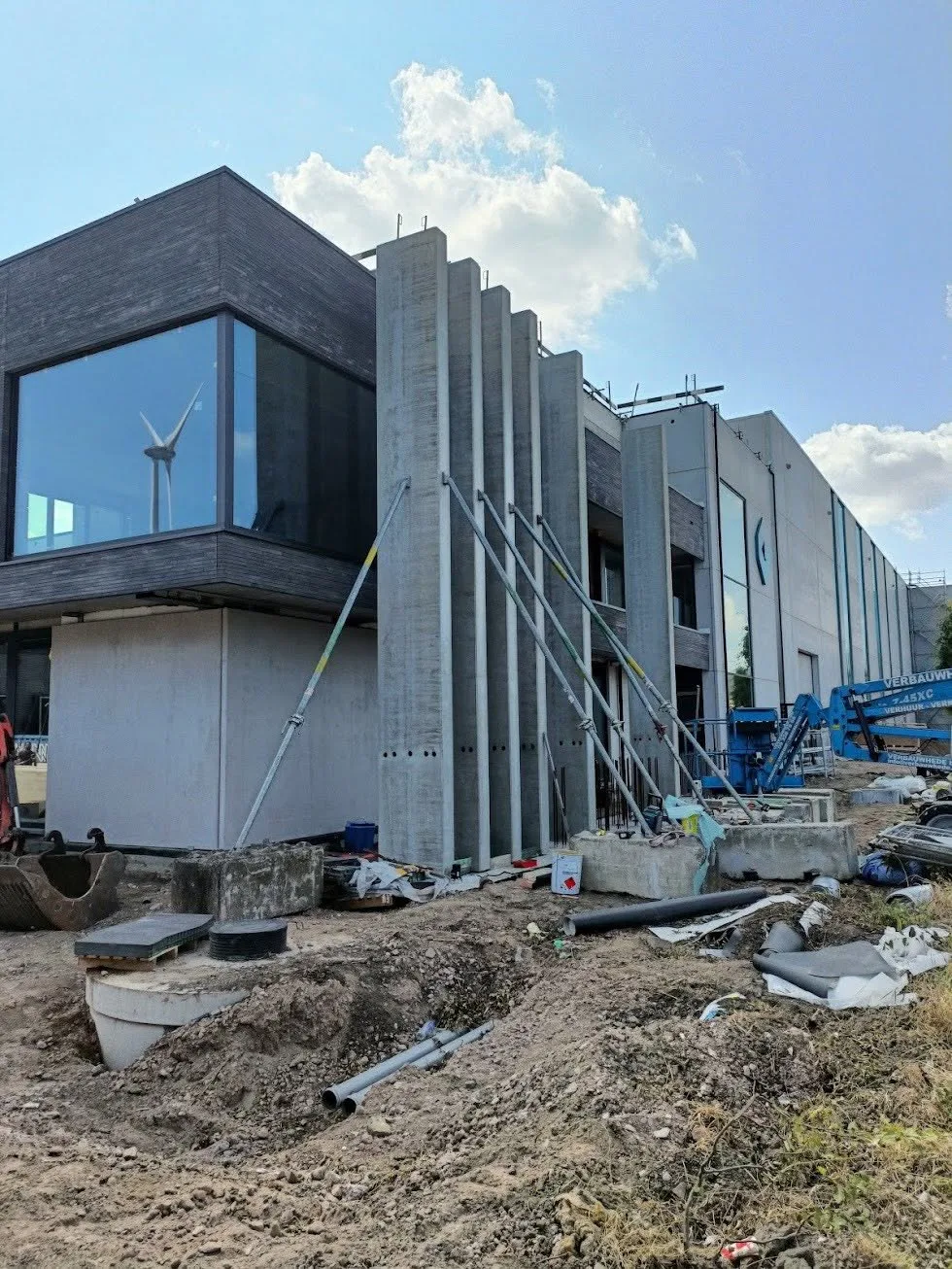 Nieuwbouw kantoren met conciërgewoning maatwerkbedrijf - Gent Singel (9)