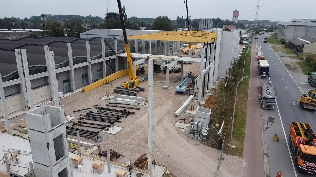 Nieuwbouw werkplaatsen maatwerkbedrijf - Gent Singel (26)