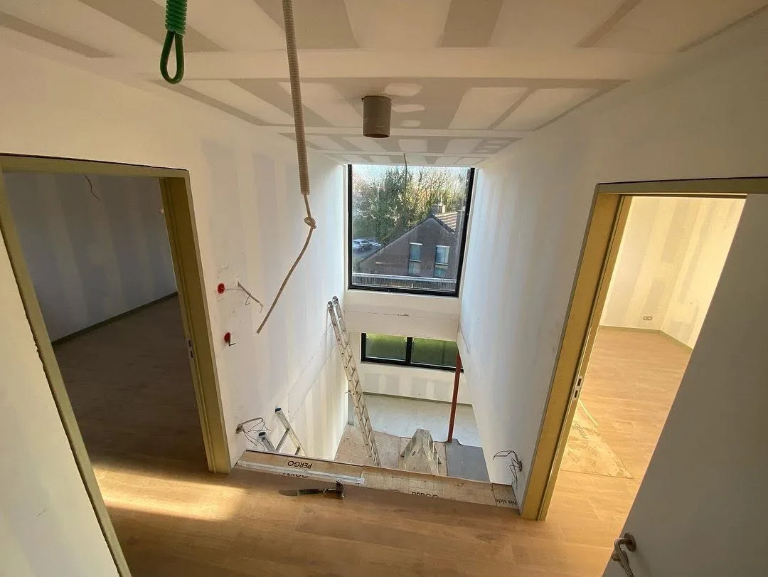 Nieuwbouw vrijstaande ééngezinswoning in houtskeletbouw - Sint-Denijs-Westrem Gent (8)