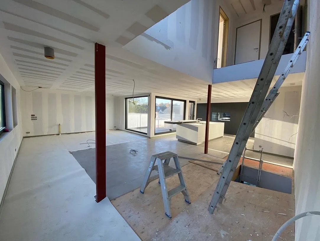 Nieuwbouw vrijstaande ééngezinswoning in houtskeletbouw - Sint-Denijs-Westrem Gent (10)