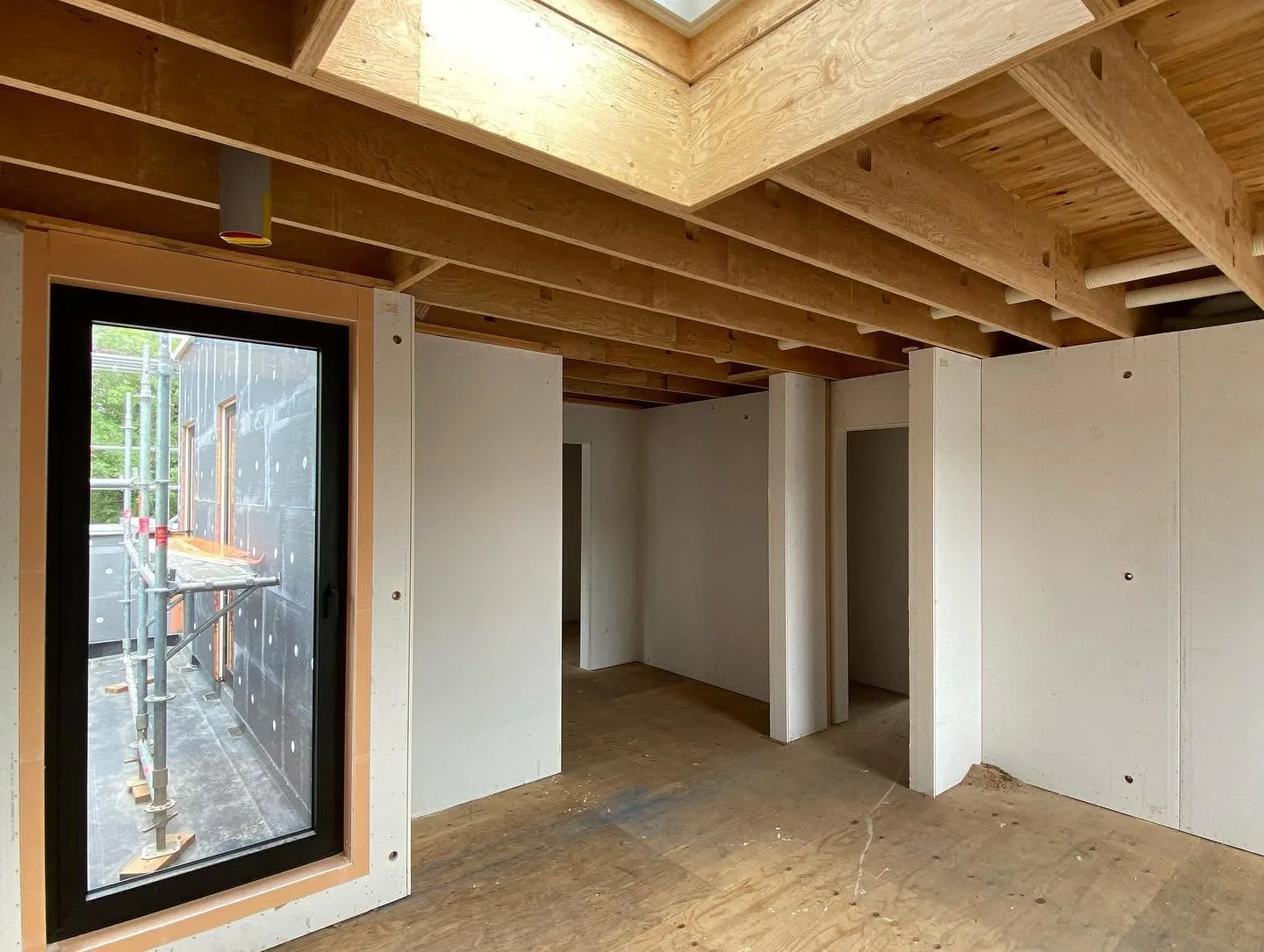 Nieuwbouw vrijstaande ééngezinswoning in houtskeletbouw - Sint-Denijs-Westrem Gent (15)