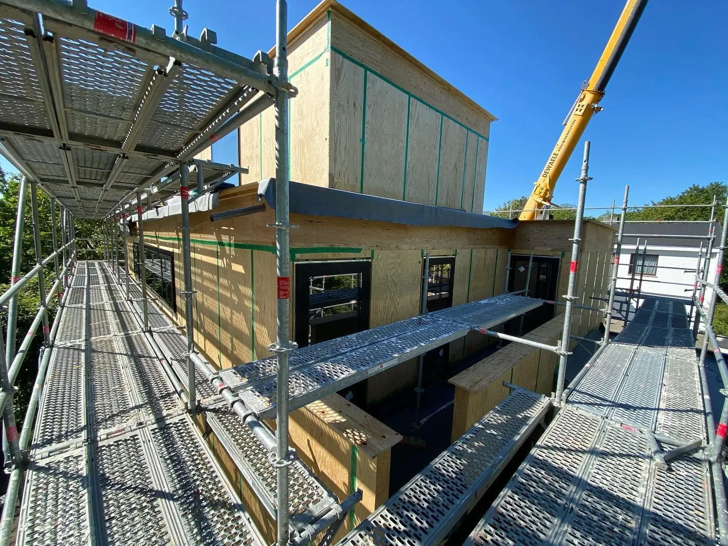 Nieuwbouw vrijstaande ééngezinswoning in houtskeletbouw - Sint-Denijs-Westrem Gent (20)