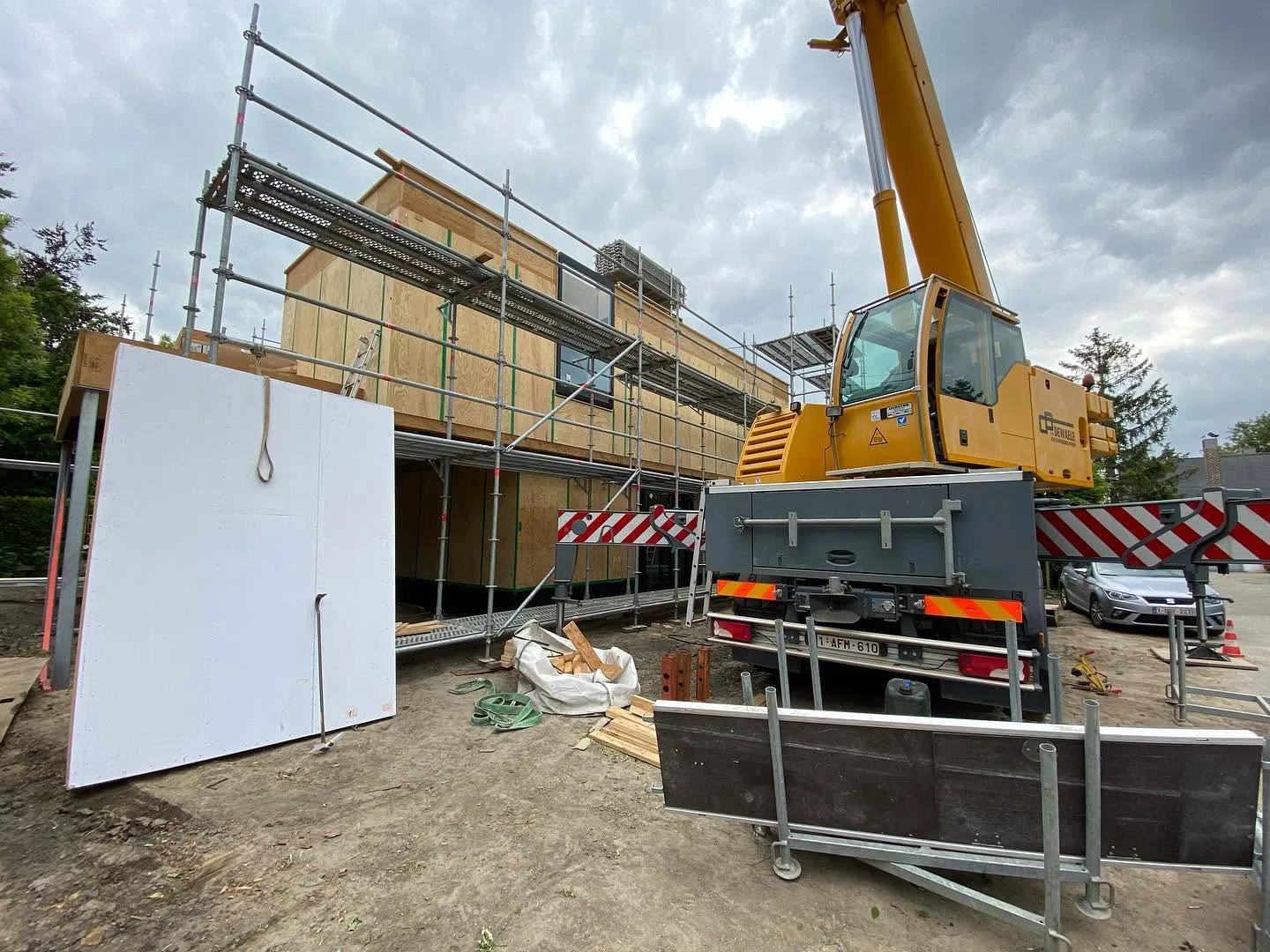 Nieuwbouw vrijstaande ééngezinswoning in houtskeletbouw - Sint-Denijs-Westrem Gent (23)