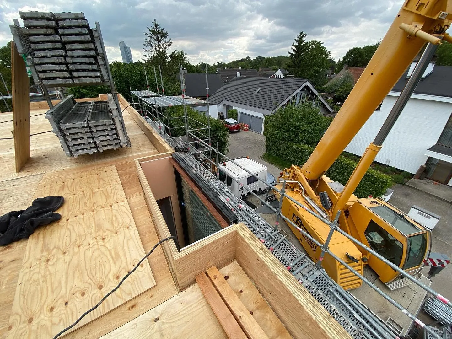 Nieuwbouw vrijstaande ééngezinswoning in houtskeletbouw - Sint-Denijs-Westrem Gent (25)