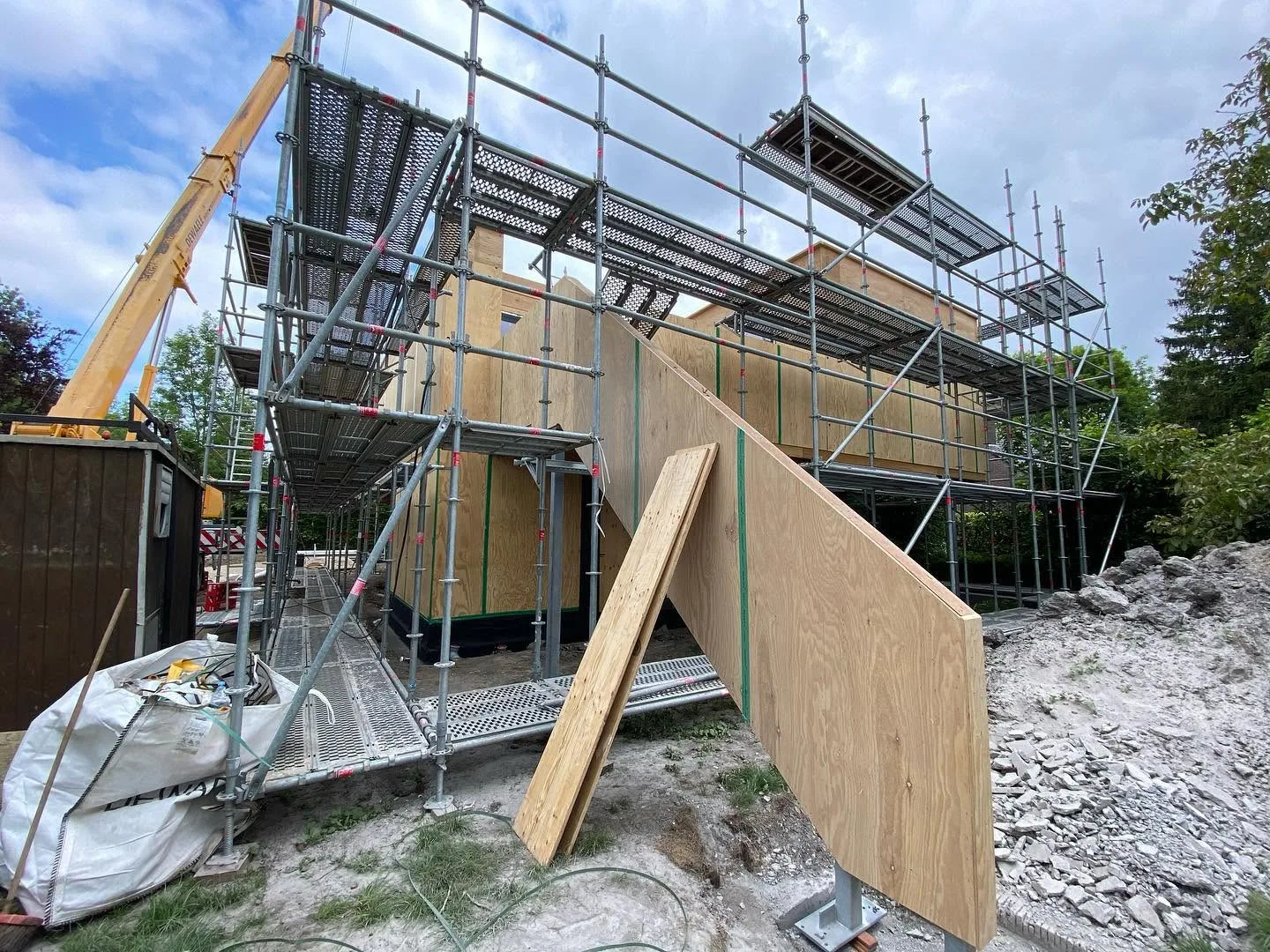 Nieuwbouw vrijstaande ééngezinswoning in houtskeletbouw - Sint-Denijs-Westrem Gent (26)