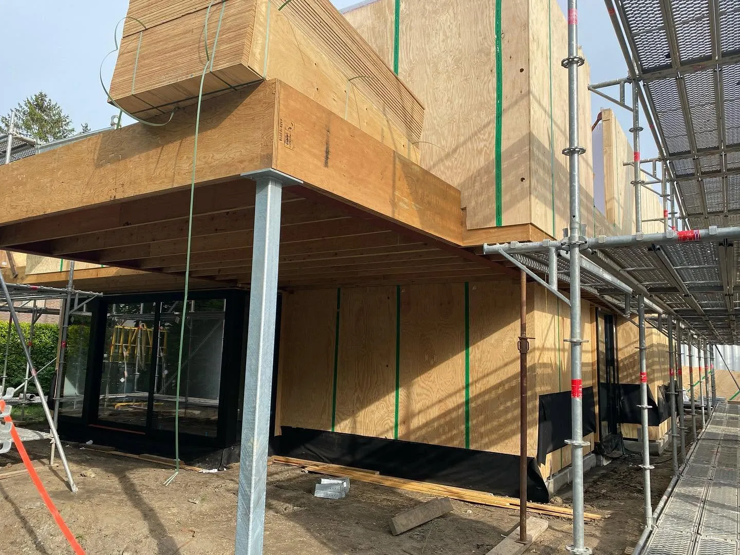 Nieuwbouw vrijstaande ééngezinswoning in houtskeletbouw - Sint-Denijs-Westrem Gent (28)