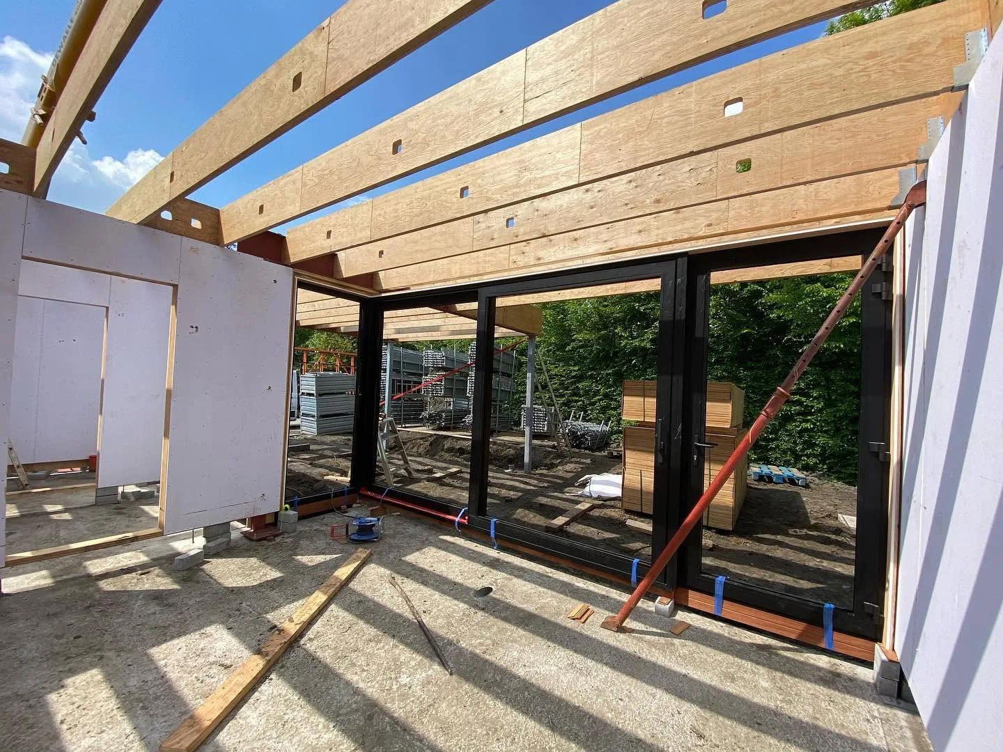 Nieuwbouw vrijstaande ééngezinswoning in houtskeletbouw - Sint-Denijs-Westrem Gent (32)