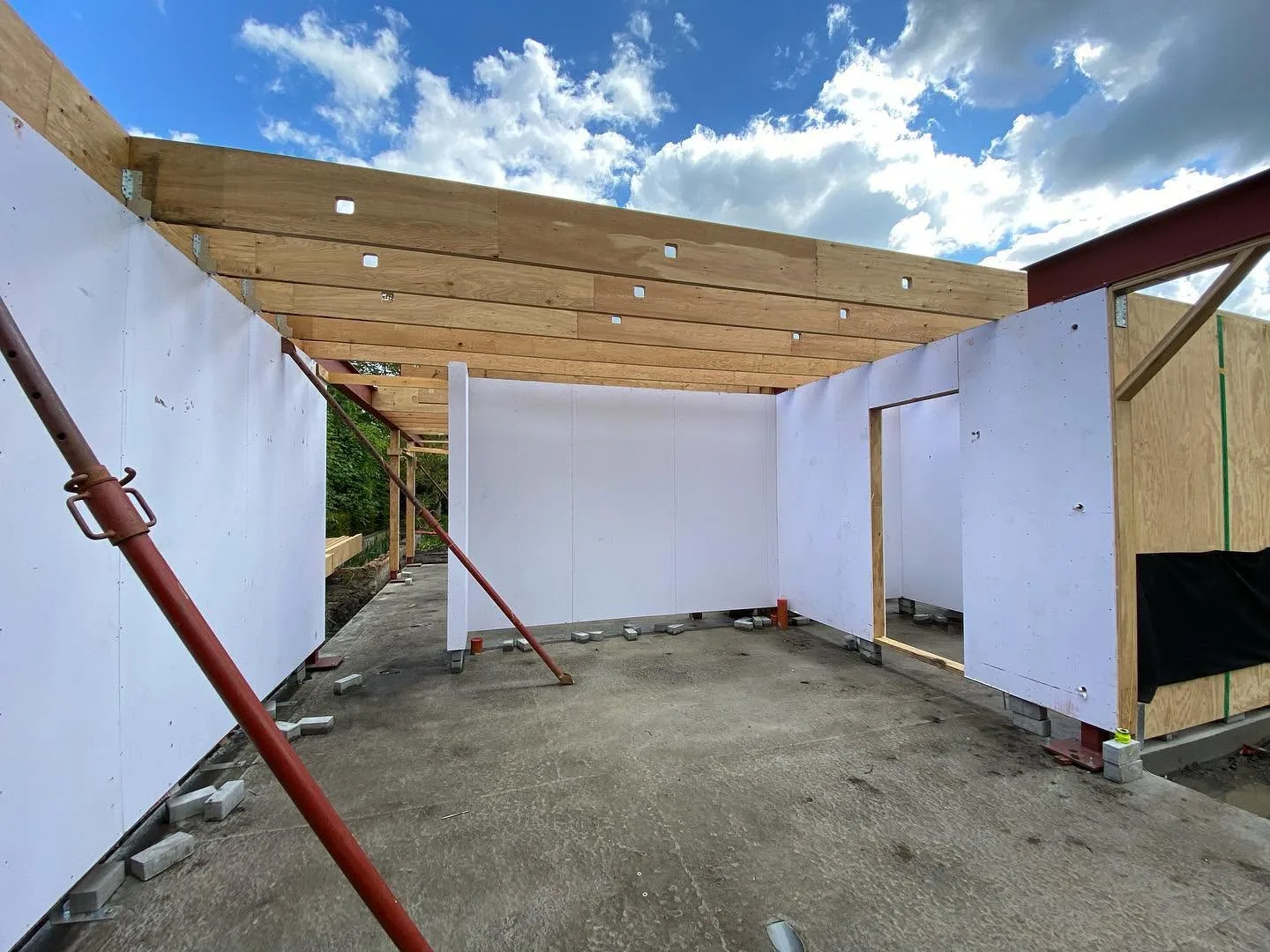 Nieuwbouw vrijstaande ééngezinswoning in houtskeletbouw - Sint-Denijs-Westrem Gent (41)