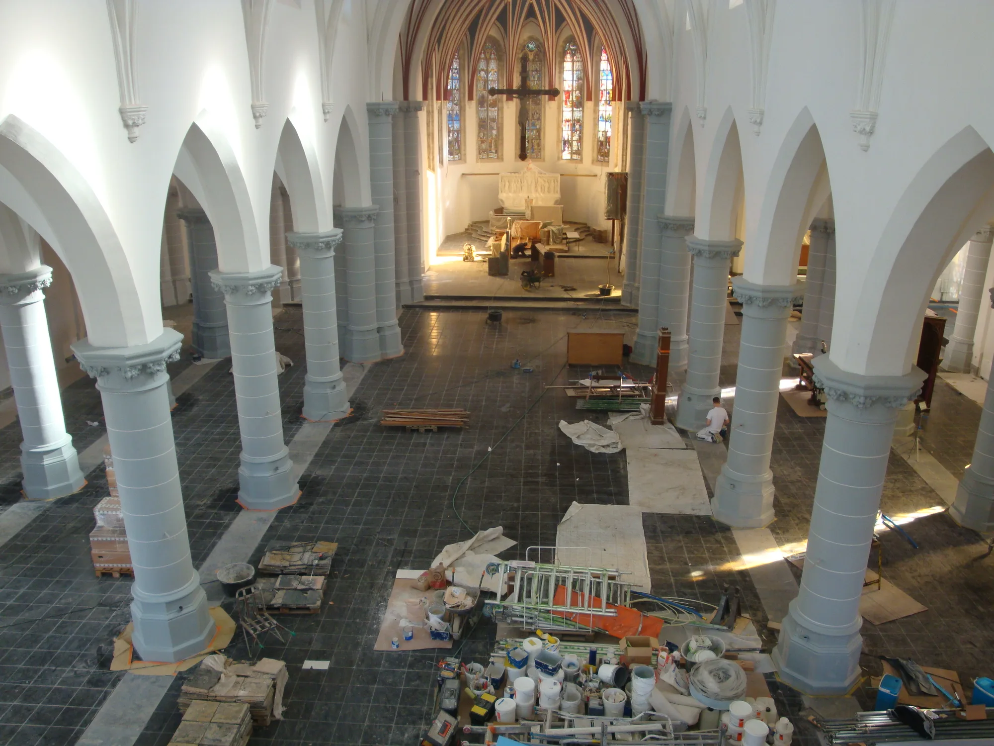 Restauratie van een geklasseerde kerk en het orgel - Duffel (15)