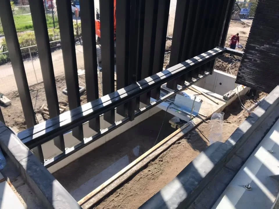 (Ver)nieuwbouw kantoren maatwerkbedrijf - Gent Gaardeniersweg (13)