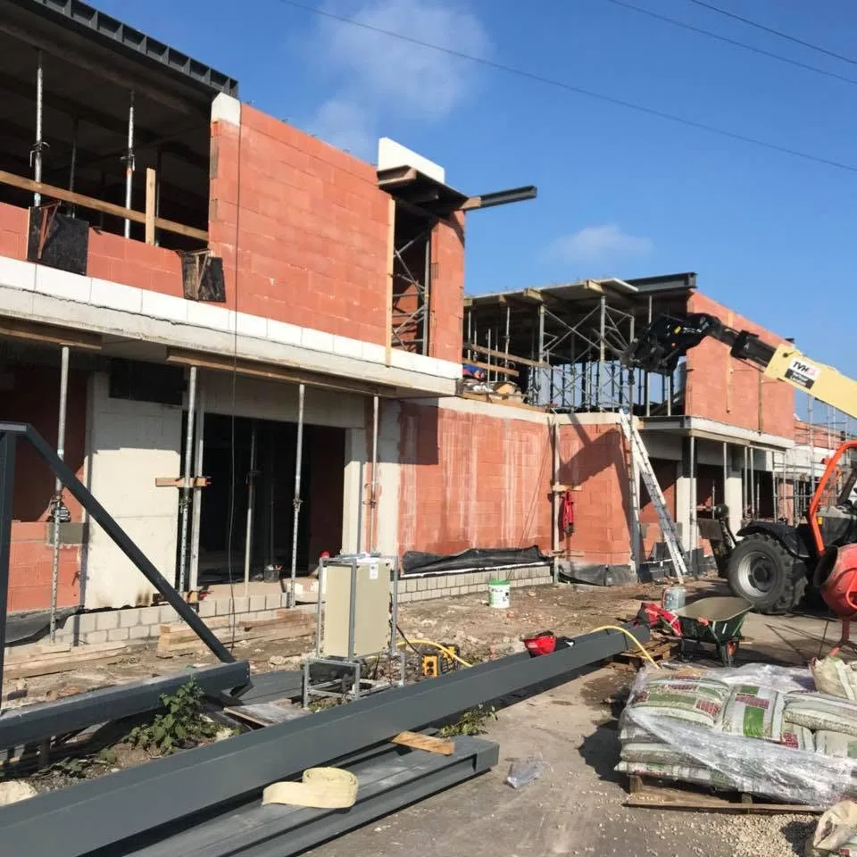 (Ver)nieuwbouw kantoren maatwerkbedrijf - Gent Gaardeniersweg (20)