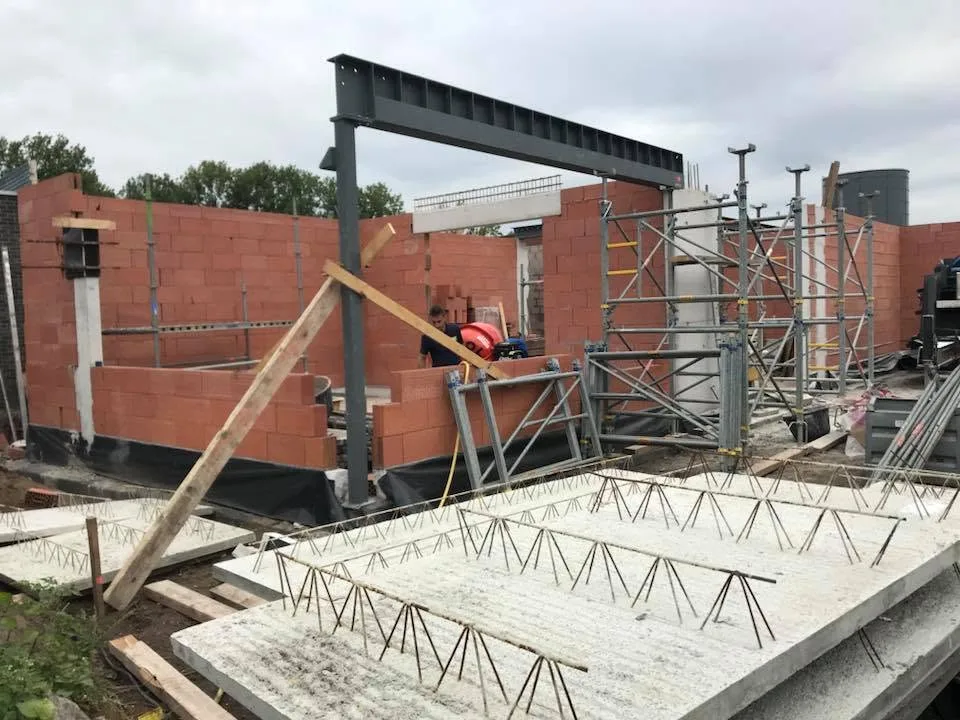 (Ver)nieuwbouw kantoren maatwerkbedrijf - Gent Gaardeniersweg (21)