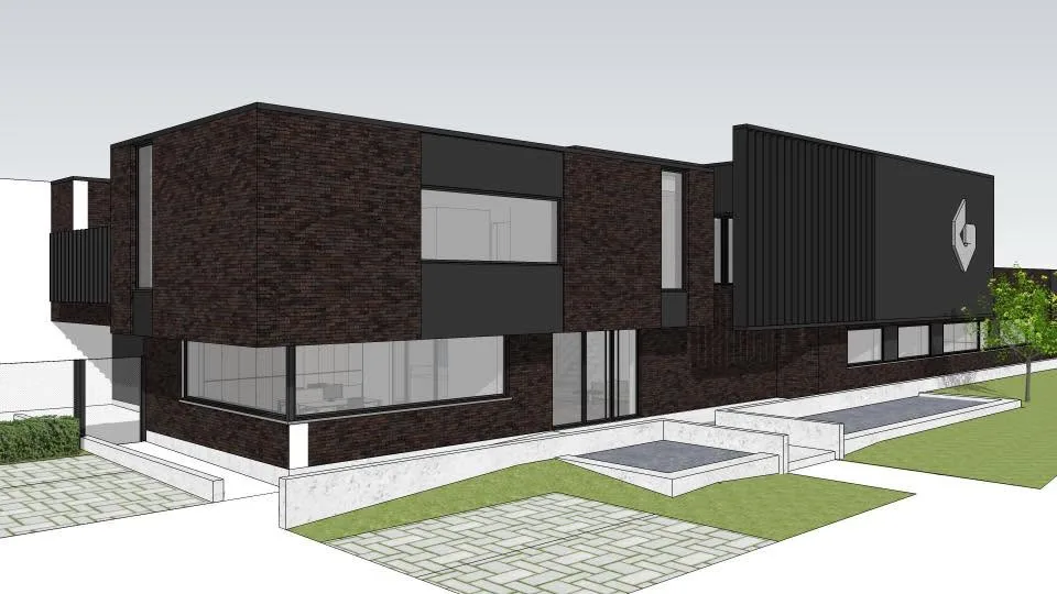 (Ver)nieuwbouw kantoren maatwerkbedrijf - Gent Gaardeniersweg (26)