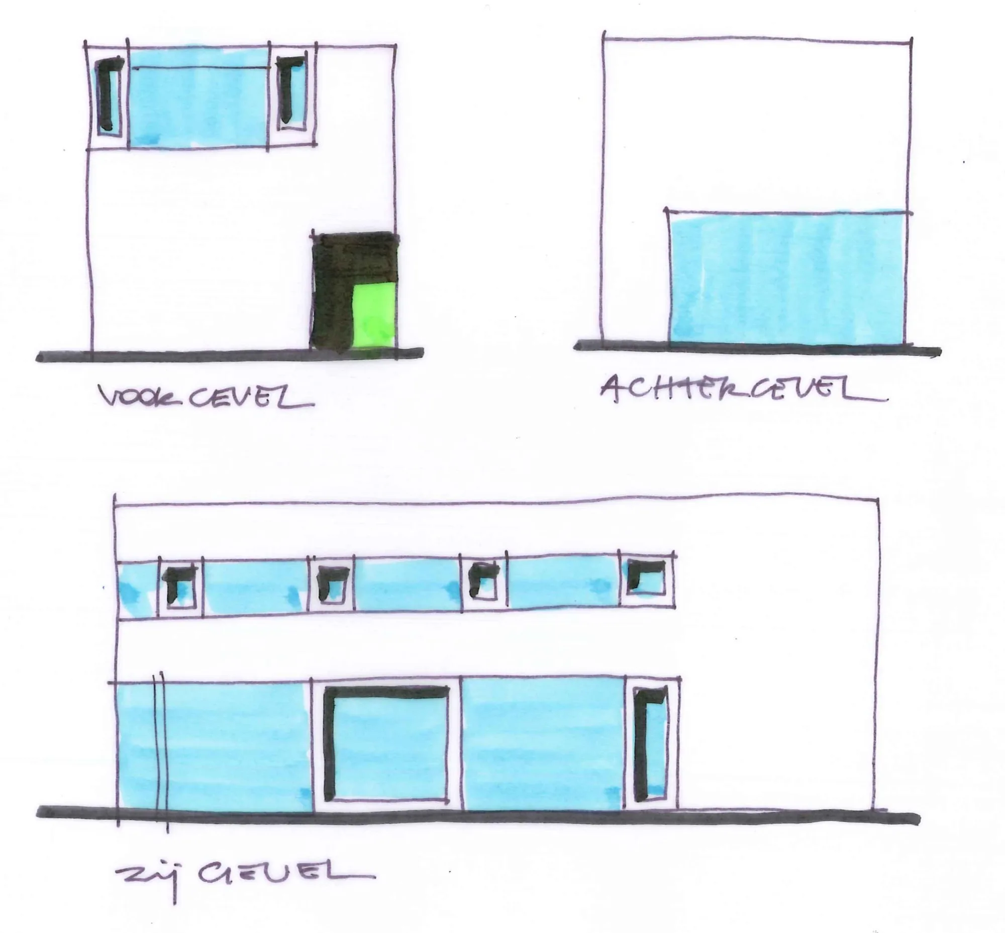 Voorstudie nieuwe verkaveling te De Pinte - De Pinte (5)